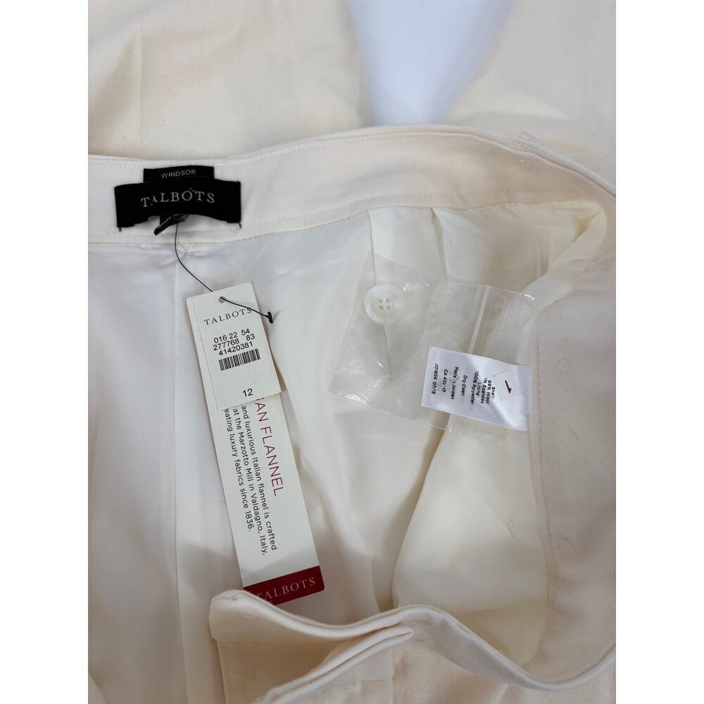 Talbots Cream Womens Pants (B42) - Picture 2 of 9